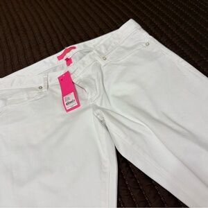 Lilly Pulitzer White Skinny Jeans